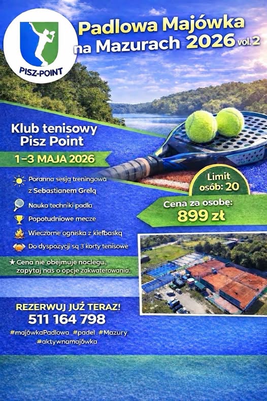 Padlowa Majówka na Mazurach 2026